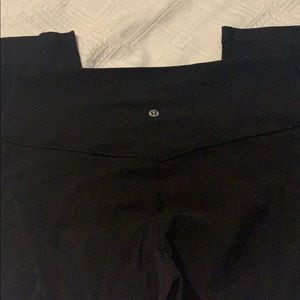 Black crop Lululemon align leggings